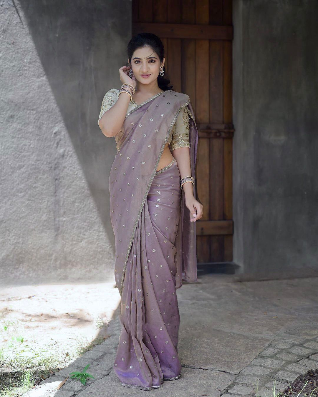 Traditional look Designer Saree