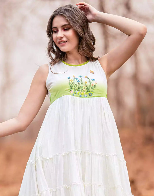 Tie-Dye Elegant Dress