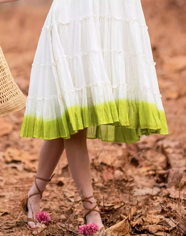 Tie-Dye Elegant Dress